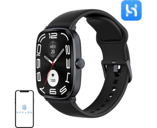 Haylou RS5 smartwatch (black)