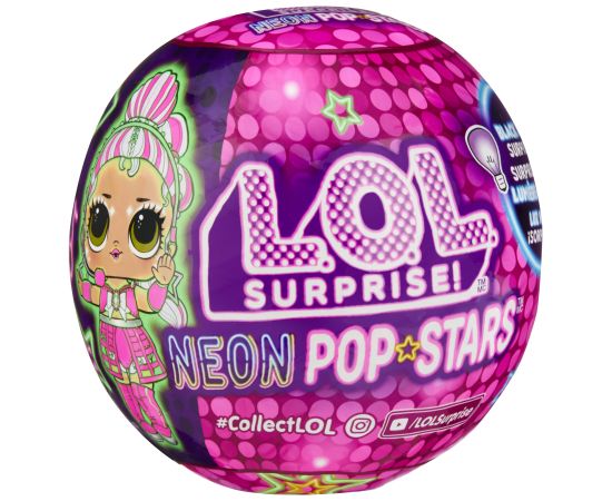 MGA L.O.L. Surprise Neon Pop Stars  lelle