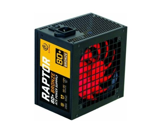 Rebeltec ATX RAPTOR BRONZE 80 Single Barošanas Bloks 500W