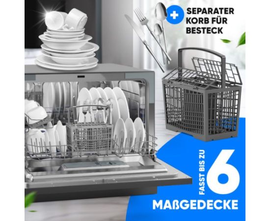 Compact dishwasher Bomann