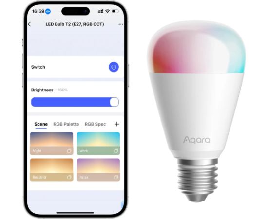 Aqara smart bulb LED T2 E27 75W RGB CCT