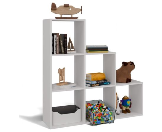 Top E Shop Topeshop STEP BIEL 3X3 living room bookcase