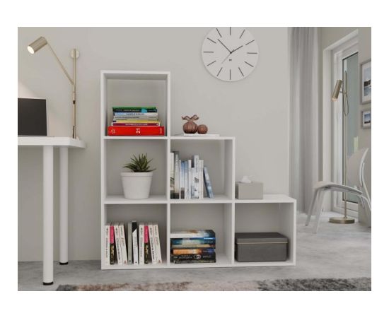 Top E Shop Topeshop STEP BIEL 3X3 living room bookcase