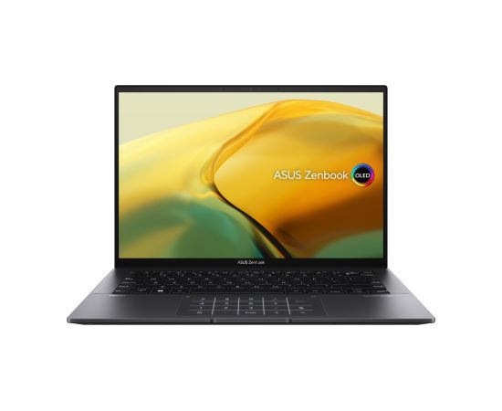 ASUS Zenbook 14 OLED UM3402YA-WS74T laptop AMD Ryzen™ 7 7730U 35.6 cm (14") WQXGA+ 16 GB LPDDR4x-SDRAM 512 GB SSD Wi-Fi 6E (802.11ax) Windows 11 Home Black New Repack/Repacked