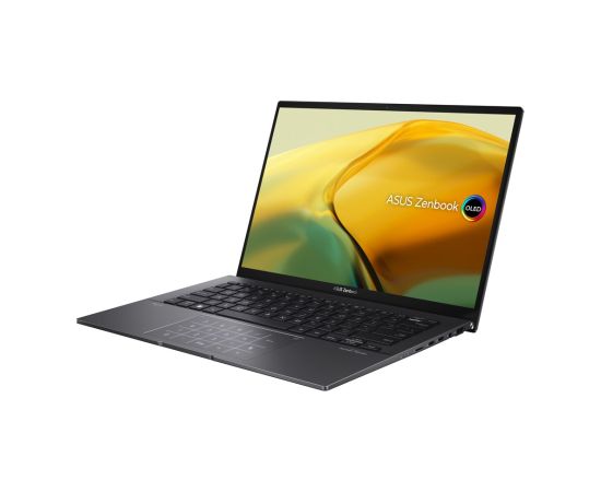 ASUS Zenbook 14 OLED UM3402YA-WS74T laptop AMD Ryzen™ 7 7730U 35.6 cm (14") WQXGA+ 16 GB LPDDR4x-SDRAM 512 GB SSD Wi-Fi 6E (802.11ax) Windows 11 Home Black New Repack/Repacked