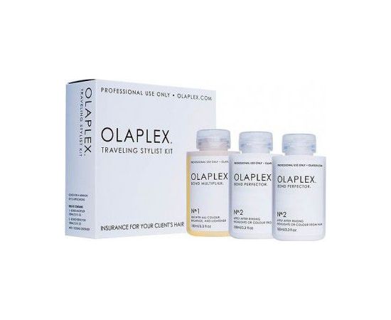 Olaplex  SET Traveling Stylist Kit kuracja regenerująca do włosów No.1 100ml + No.2 200ml