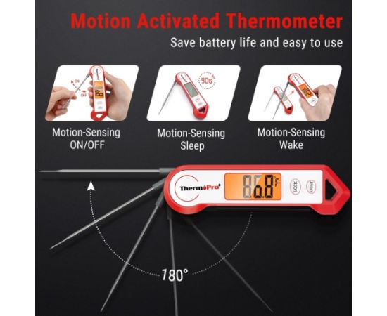 ThermoPro TP19HW digitālais momentānais termometrs