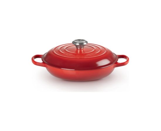 Le Creuset Čuguna katls sekls 30cm / 3,5L sarkans