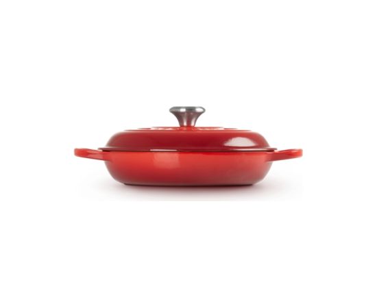 Le Creuset Čuguna katls sekls 30cm / 3,5L sarkans