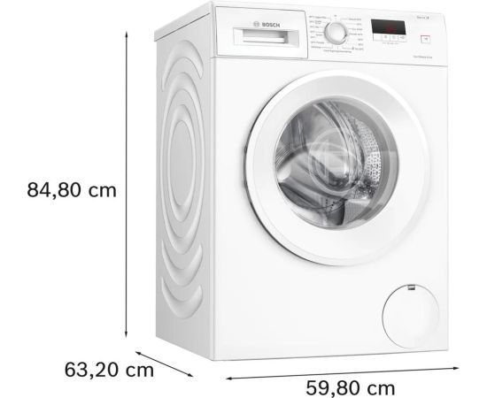 Bosch WGE03200SN Veļas mašīna 7kg 1200rpm