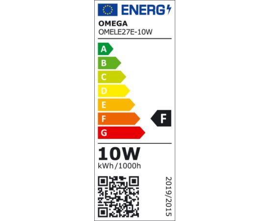 Omega LED лампочка E27 10W 4200K (43863)