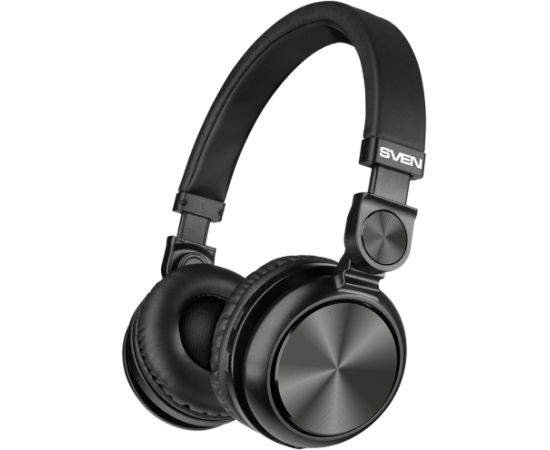 Wireless stereo headphones with microphone SVEN AP-B650MV, black; AP-B650MV