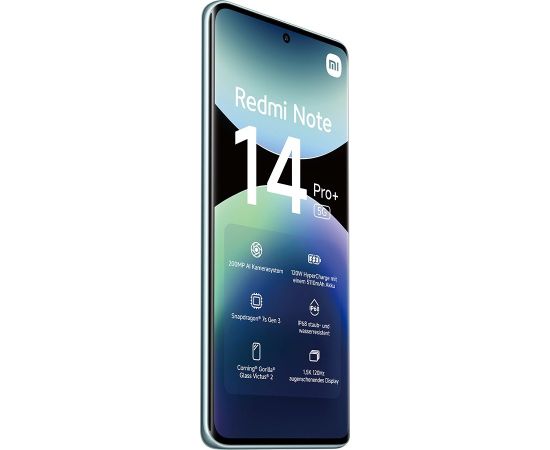 Xiaomi Redmi Note 14 Pro+ 5G 16.9 cm (6.67") Dual SIM USB Type-C 8 GB 256 GB 5110 mAh Blue