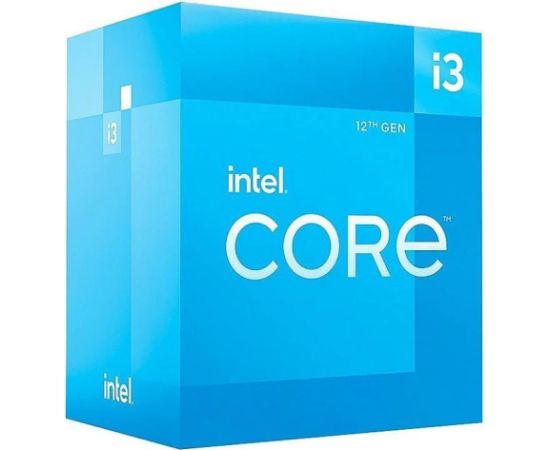 CPU INTEL Desktop Core i3 i3-12100F Alder Lake 3300 MHz Cores 4 12MB Socket LGA1700 58 Watts BOX BX8071512100FSRL63