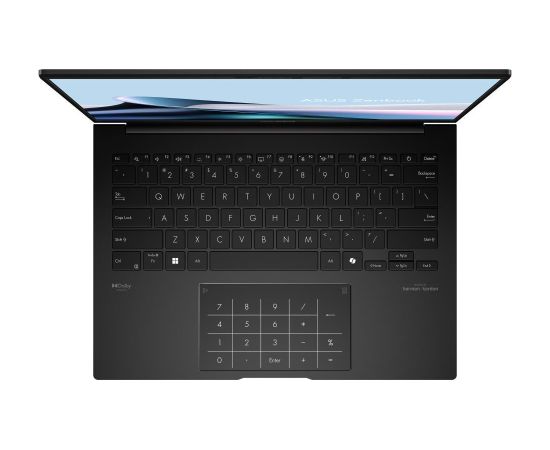 Notebook ASUS ZenBook Series 14 OLED UM3406KA-PP164W CPU  Ryzen AI 7 350 2000 MHz 14" 2880x1800 RAM 32GB LPDDR5x SSD 1TB AMD Radeon Graphics Integrated ENG NumberPad Windows 11 Home Black 1.2 kg 90NB14U1-M009E0