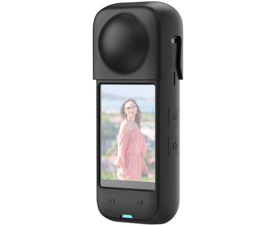 Silicone protective case PULUZ for Insta360 X4 (black)