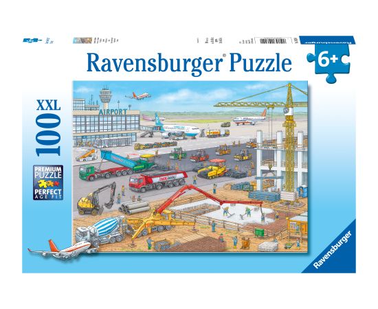 Ravensburger Puzzle 100 pc Constructionsite at the Airport