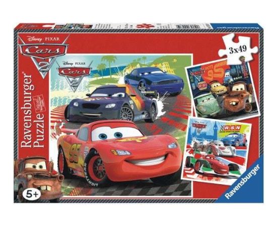 Ravensburger Puzzle 3x49 pc Cars 2