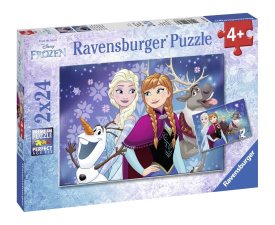 Ravensburger Puzzle 2x24 pc Disney Frozen