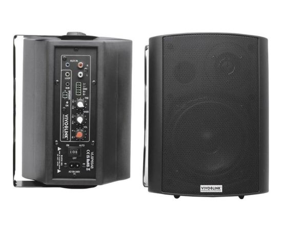 Vivolink Active Speaker Set, 2x30W, 5,25", Black