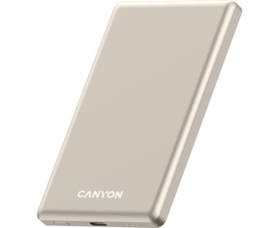 CANYON power bank OnPower 505 slim Magsafe 5000 mAh PD20W Beige