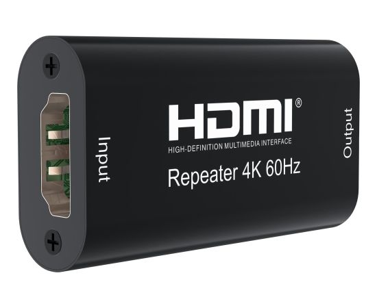 Techly HDMI 2.0 4K UHD 3D Repeater Up to 40m