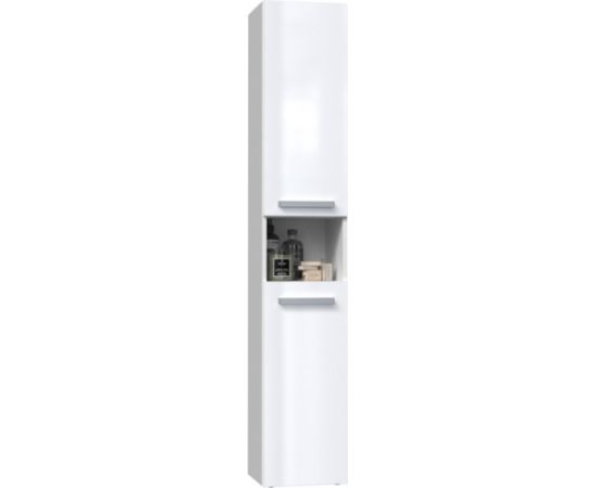 Top E Shop Bathroom cabinet NEL I 31x30x174 cm, white, glossy