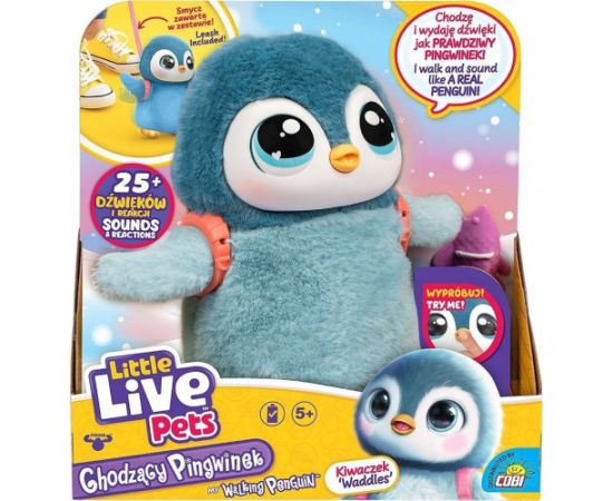 Cobi Interactive mascot Little Live Pets - Walking penguin