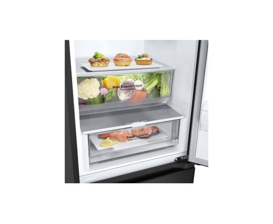 LG GBV5240DEP fridge-freezer Freestanding 387 L D Black