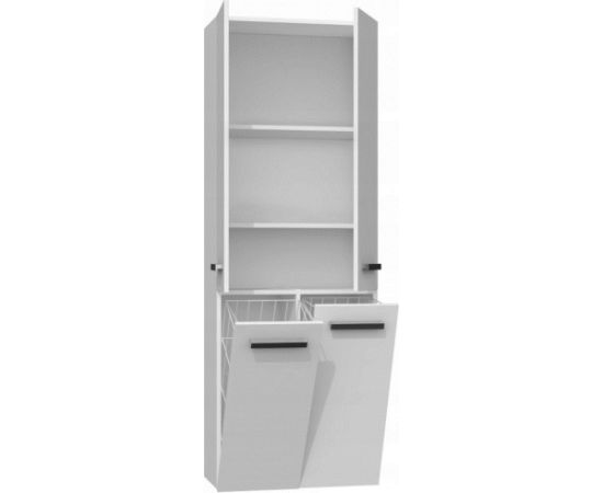 Top E Shop Topeshop NEL 2K DD BIEL bathroom storage cabinet White