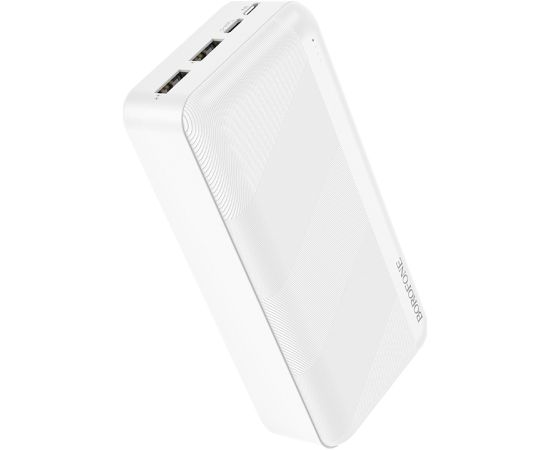 Borofone Power Bank 30000mAh BJ27B Pindar - 2xUSB - белый