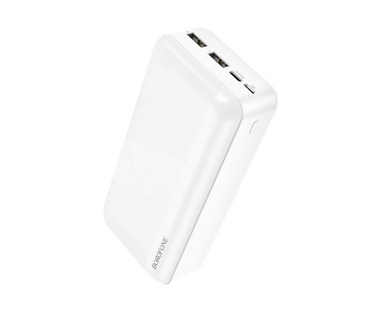 Borofone Power Bank 30000mAh BJ27B Pindar - 2xUSB - белый