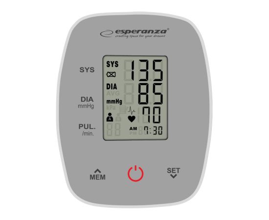 Esperanza ECB007 upper arm blood pressure monitor