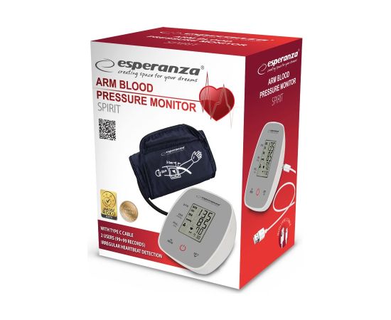 Esperanza ECB007 upper arm blood pressure monitor