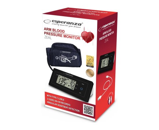 Esperanza ECB008 upper arm blood pressure monitor