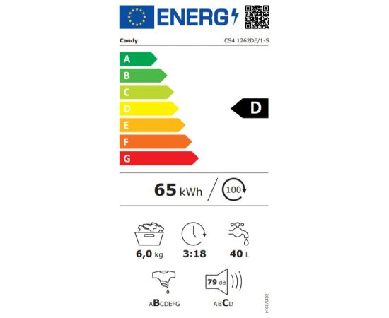 CANDY CS4 1262DE/1-S 6kg 1200rpm