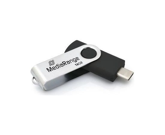 MEMORY DRIVE FLASH USB-C 16GB/MR1951 MEDIARANGE