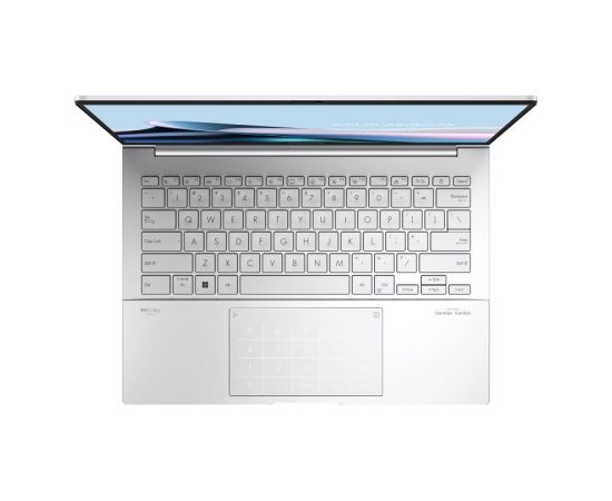 Notebook ASUS ZenBook Series 14 OLED UX3405CA-QL219W CPU  Core Ultra u5-125H 3600 MHz 14" Touchscreen 1920x1200 RAM 16GB LPDDR5x SSD 512GB Intel Arc Graphics Integrated ENG NumberPad Windows 11 Home Silver 1.28 kg 90NB14W4-M00880