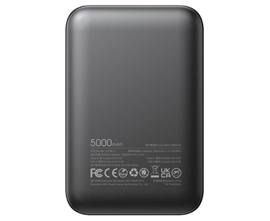 Joyroom Powerbank JR-PBF13; 2.4A LED, 5000mAh (black)