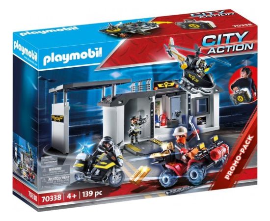 Playmobil Przenośna centrala jednostki specjalnej (70338)