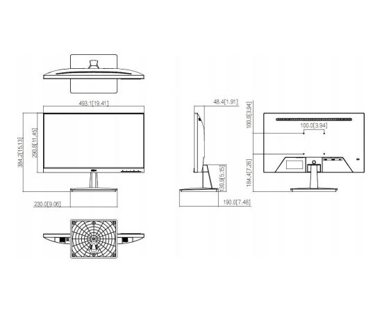 ML Monitor 22" Dahua LM22-L200N