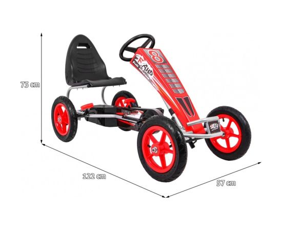 RoGer Pedal Gokart Bērnu Transportlīdzeklis