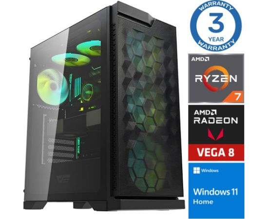 INTOP Ryzen 7 5700G 8GB 500SSD M.2 NVME Radeon RX Vega 8 WIN11