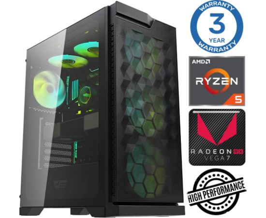 INTOP Ryzen 5 5600G 8GB 500SSD M.2 NVME Radeon RX Vega 7 no-OS