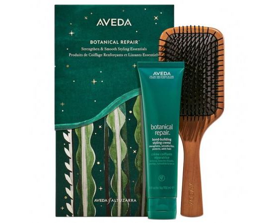 AVEDA_SET Botanical Repair Bond Building krem do stylizacji włosów 150ml + szczotka do włosów