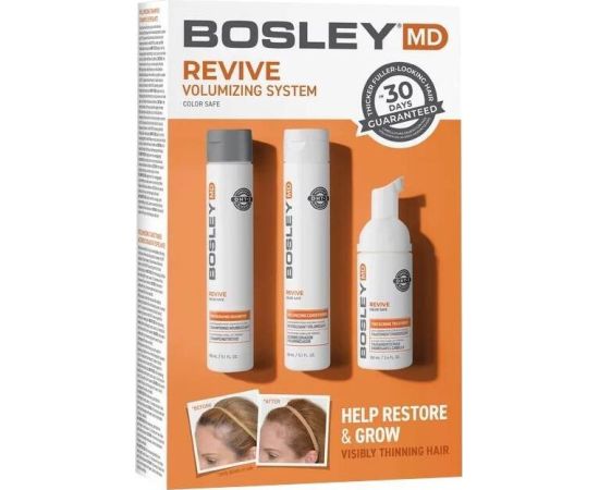 BOSLEY MD_SET Revive szampon do włosów 150ml + odżywka do włosów 150ml + kuracja 100ml