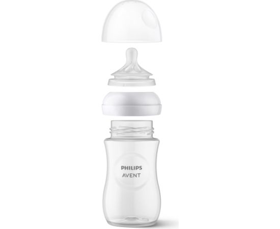 Philips Avent Natural SCY960/03 Response barošanas pudeļu silikona knupīšu komplekts 3gab