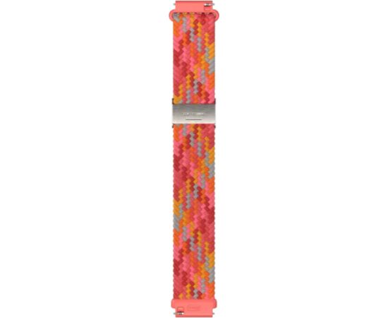 Polar watch strap 20mm S/L, red braided