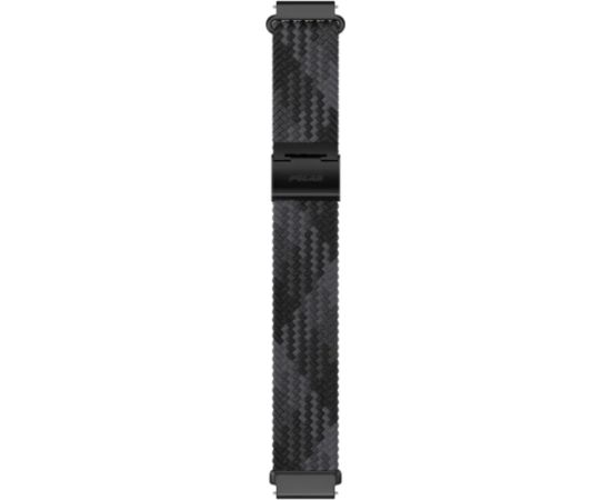 Polar watch strap 20mm S/L, black braided