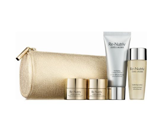 Estée Lauder Estee Lauder Re-Nutriv Deluxe Set Estee Lauder: Re-Nutriv, Hydrating, Cleansing Cream, 30 ml + Re-Nutriv - Ultimate Lift Regenerating Youth, Strengthens/Lifted & Radiant, Morning & Night, Cream, For Face, 7 ml + Re-Nutriv - Ultimate Lift Rege